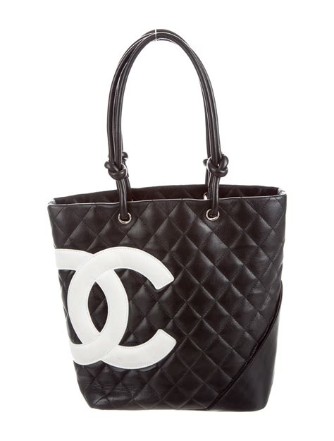 chanel small cambon tote price|Chanel large shopping tote.